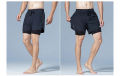 Men Running Gym Compression Shorts with Inner Tights. 