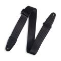 Levy's Leathers M8SB-BLK Seatbelt Guitar Strap - Black. 