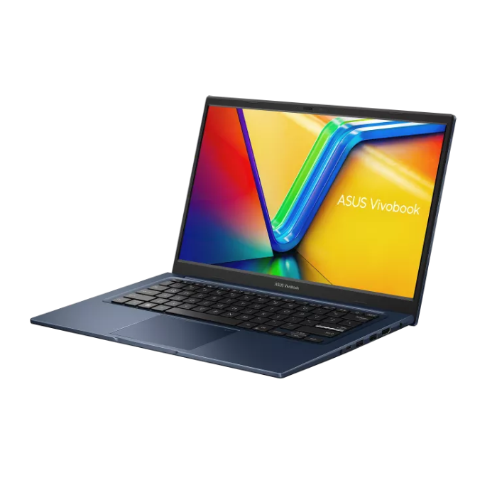 Asus VivoBook 14 X1404VA |14th Gen Core 7 150U Processor | 8GB RAM | 512 GB G4 SSD | 14" FHD | Win11 | Backlit Keyboard | Fingerprint | Backpack | 2 Year Int'l Warranty | 1 Year Perfect Warranty - Nagmani International