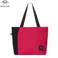 Mheecha Meander Tote Bag in Red/Black - Stylish and Functional, Laptop Compartment for 15" Laptops - Tote Bags |. 