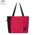 Mheecha Meander Tote Bag in Red/Black - Stylish and Functional, Laptop Compartment for 15" Laptops - Tote Bags |. 