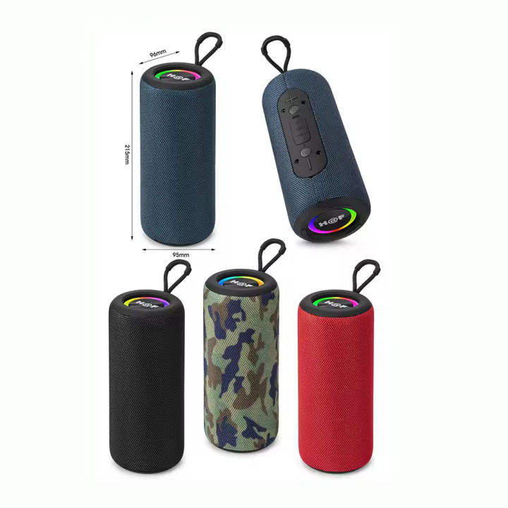 H@F HF-F109 10W Portable Bluetooth Speaker | RGB Light, Waterproof IPX4 ...