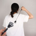 Black Machine Hand Adjustable Back Scratcher Steel Massage Telescopic Anti Itch Claw Old Man Happy Health Products Handicrafts Moyao. 