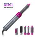 5 In 1 Dyson Dupe Rotating Brush Hot Air Styler Comb Curling Iron Roll Styling Brush Dryer Blow With Nozzles Heat Setting. 