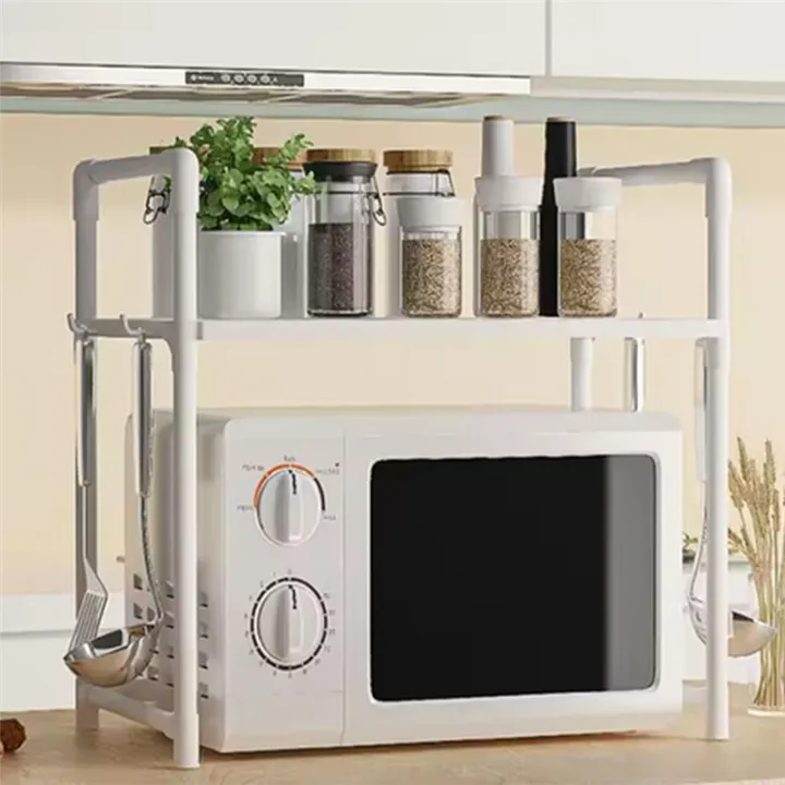 CGearuppt%20Kitchen%20Storage%20Rack%20Multi-Layer%20Microwave%20Rack%20Adjustable%20Standing%20Countertop%20Condiment%20Oven%20Shelf%20Kitchen%20Accessorie%20B%20-%20Image%202