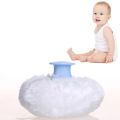 High_Quality Talcum Powder Puff with Box - Soft Baby Face and Body Cosmetic Sponge Container. 