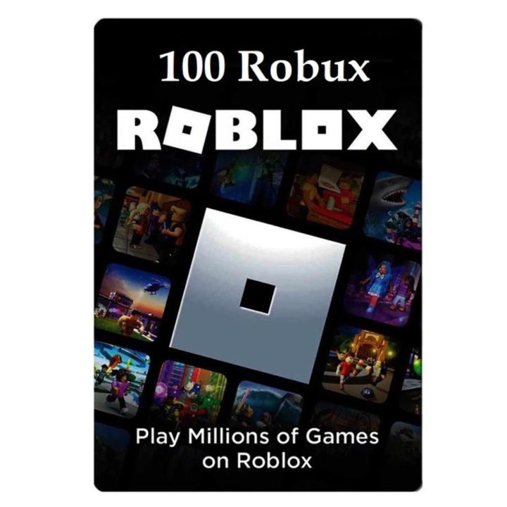 Robux100's Roblox Gift Card