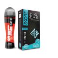 Skore Zig Zag Condoms - Dotted And Ribbed Condoms (10 pieces per pack) With Cherry Lube 50 ml.. 