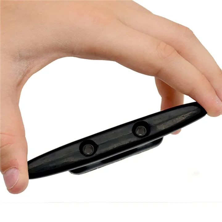 NCANRUI%208Pack%204%20Inch%20Black%20Boat%20Cleat%20Kayak%20Cleats%20Boat%20Dock%20Cleats%20Boat%20Kayak%20Canoe%20Cleat%20Black%20Strong%20Nylon%20Cleats%20-%20Image%206