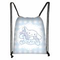 New Sanrio Hello Kitty Cartoon Cute Drawstring Pocket Large Capacity Convenient Storage Bag for Elementary School Students. 