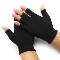 Half Finger Fingerless Gloves For Women And Men Wool Knit Wrist Cotton Gloves. 