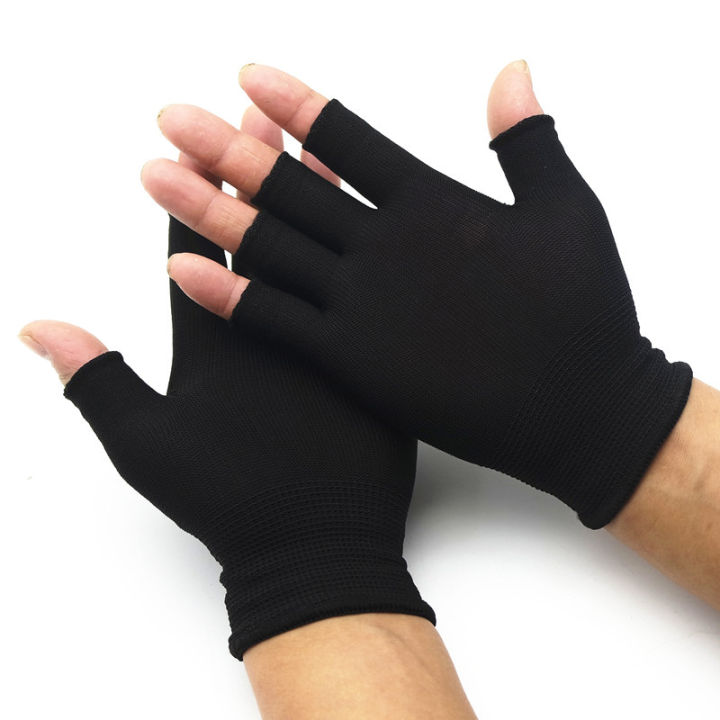 Half%20Finger%20Fingerless%20Gloves%20For%20Women%20And%20Men%20Wool%20Knit%20Wrist%20Cotton%20Gloves%20-%20Image%203