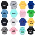 ZEBF-Security Cat Clothes Pet Cat Coats Jacket Hoodies For Cats Outfit Warm Pet Clothing Rabbit Animals Pet Costume For Small Dogs. 