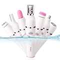 Kemei KM-2189 7 IN 1 Electric Massage Facial Cleanser Waterproof Facial Care Tool. 