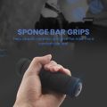 Kqueebee 1 Pair for Bike Bicycle Handle Handlebar Soft Sponge Bar Grips Black. 