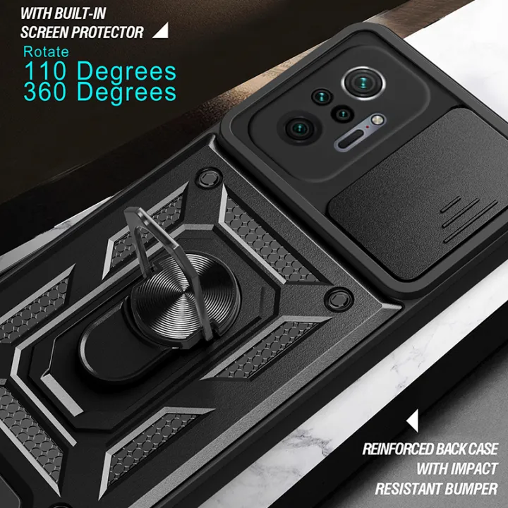 Vantime%20for%20Xiaomi%20Redmi%20Note%2010%20Pro%204G%20Case%20Stand%20Slide%20Lens%20Cover%20Shockproof%20Hard%20Phone%20Back%20Casing%20-%20Image%204