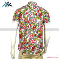 Floral Printed Half Shirt for Men Fashion Wear. 