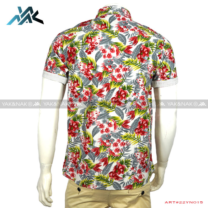 Floral%20Printed%20Half%20Shirt%20for%20Men%20Fashion%20Wear%20-%20Image%203