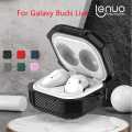 Lenuo Luxury TPU Armor cover for Samsung Galaxy Buds Live headphone protector accessory with hook. 