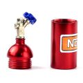 NAMUNY 2X Metal Simulated NOS Nitrogen Bottle for 1/10 RC Crawler Car TRX4 D110 Axial Scx10 90046,Blue. 