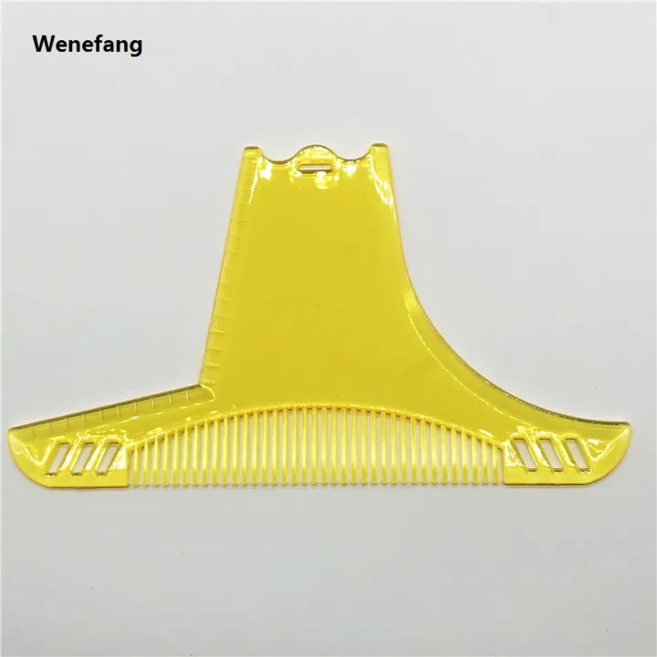 Wenefang%201pc%20Men%20Beard%20Shaping%20Styling%20Template%20Comb%20Men's%20Beard%20Combs%20Beard%20Trim%20Templates%20Mustache%20Stencil%20Edge%20Control%20Beauty%20Tools%20-%20Image%204