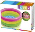 Intex - Sunset Glow Three Ring Pool (58 X 13). 
