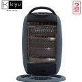 KIYU KY303 1200W 3 Rod Premium Halogen Heater With One Years Warranty. 