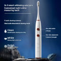 Sonic Electric Toothbrush Couples Wireless Charging Nine Modes Intelligent Adult 2000 MAh Large Capacity Waterproof. 