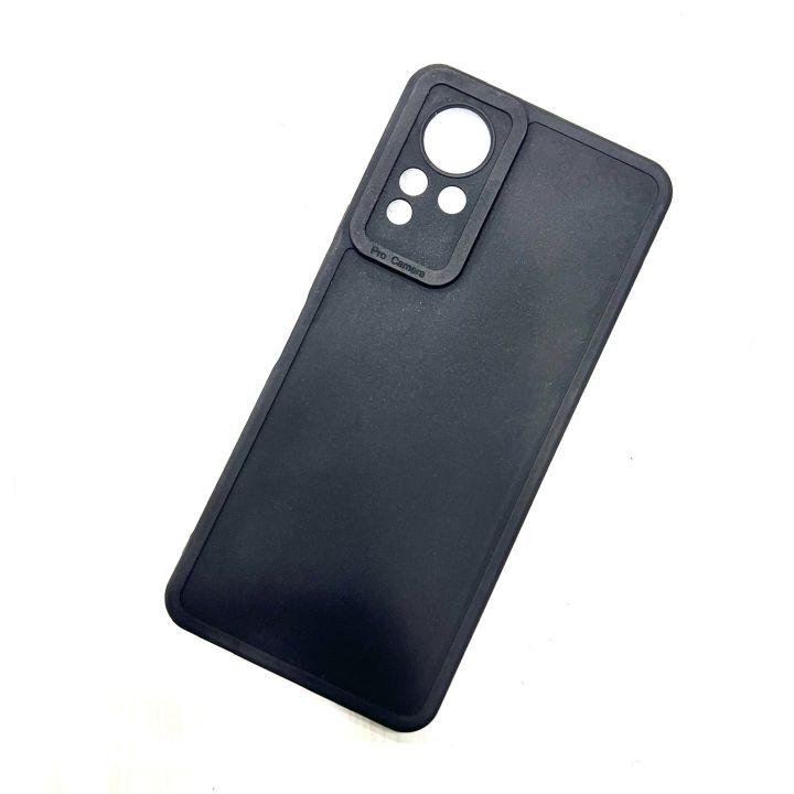 Soft Silicon Case With Fur Inside  For Infinix Note 12