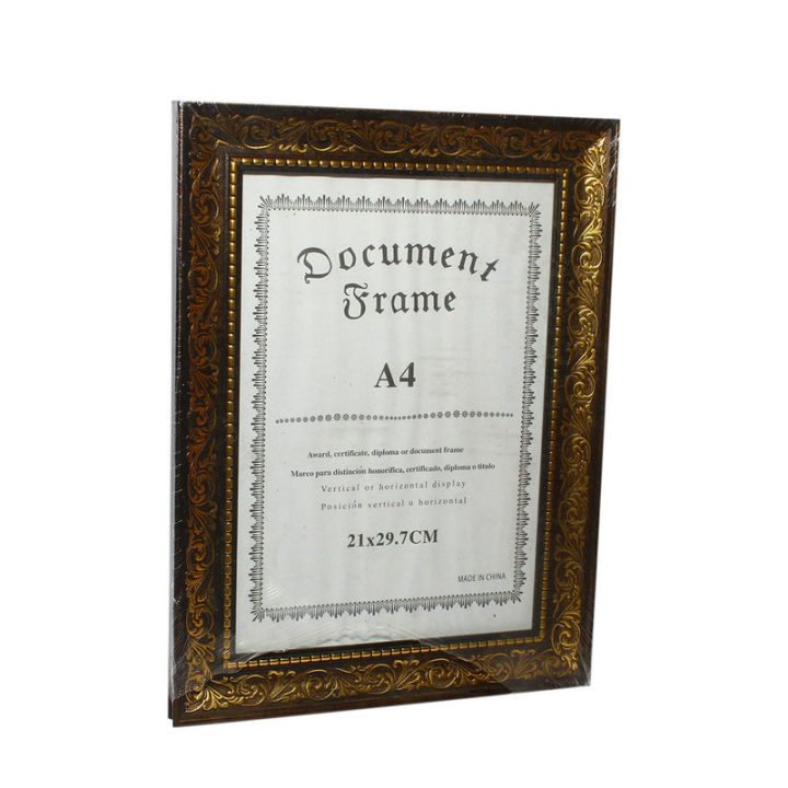 Fdocument Frame Black/Golden Document Frame 21