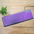 Full Coverage Computer Silicone Dustproof Protective Film Keyboard Cover Keypad Protector Skin for Desktop PC. 