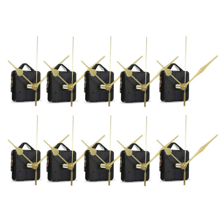 40Pcs DIY Silent Movement Spindle Hands Wall Quartz Clock Movement ...