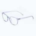 Light Blue Plastic Frame Glass Frame. 
