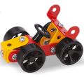 Mechanix MINI CAR | Engineering System For Creative Kids | Age 7+ | 33 Pieces | DIY STEM Toys | Metal Construction Set For Boys and Girls. 