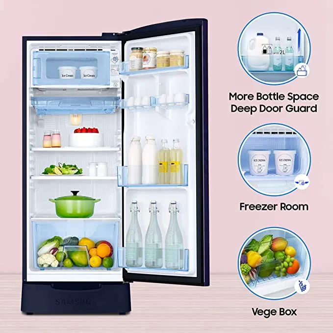 Samsung%20%20RR20C2Z226U/IM%20192%20Litres%20Single%20Door%20Refrigerator%20with%20Stylish%20Grande%20Design%20(Base%20Stand%20with%20Drawer)%20-%20Image%206