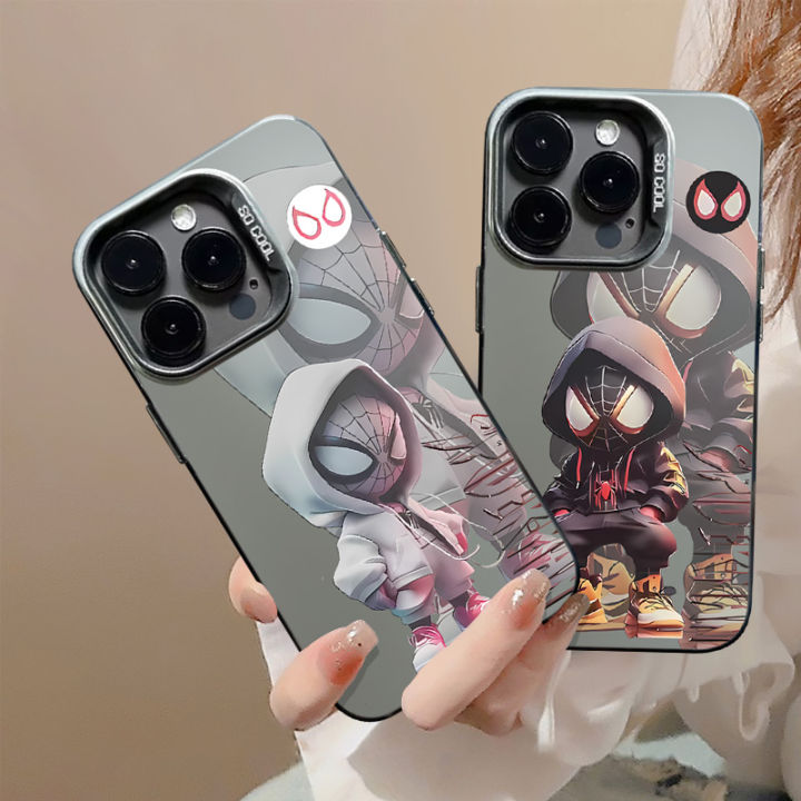 MissConnie%20Q-version%20Black%20White%20Spider%20Man%20Phone%20Case%20Compatible%20for%20IPhone%2015%2011%2012%2013%2014%207%208%20Pro%20Max%20XR%20X%20XS%20Max%20Soft%20Shockproof%20Cover%20-%20Image%208