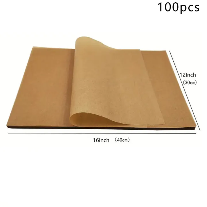 50/100Pcs%20Parchment%20Paper%20Baking%20Sheets%20Non-Stick%20Precut%20Baking%20Parchment%20Baking%20Paper%20Will%20Not%20Curl%20Burn%20Wax%20Paper%20Kengding%20-%20Image%205