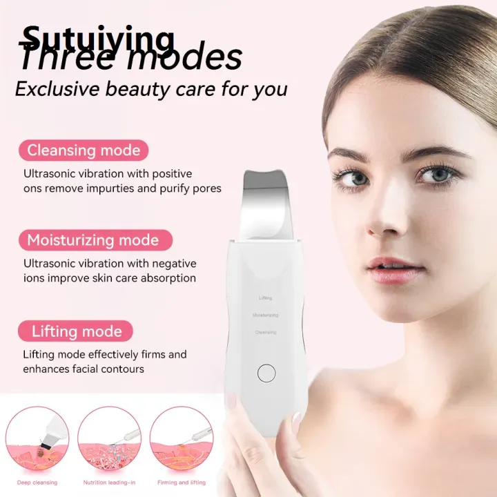 Sutuiying Blackhead Remover Deep Facial Cleansing Spatula Face Cleaning ...