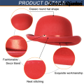 QianxiLuxury ZaozhixunbaHalloween Men Women Magician Hats Cap Gentleman Jazz Hat Top Hat Black Red Party Bowler Hat Sales promotion. 