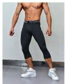 Men's Running Tight Gym Compression Quarter Leggings Sport Capri  Inner Pants Training Tights for Men Workout Basketball Jogging Leggings By Rc. 