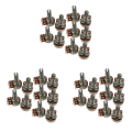 Guitar Small Size Pots A500K Potentiometers for Guitar Bass Parts (Pack of 30). 