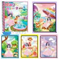 New Children Magic Book Reusable DIY Water Drawing Books Animal Coloring Books Education and Learning. 