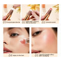 Yuanyan QIBEST Multi-functional Makeup Pen Blush High-gloss Repairing Pen Pearlescent Fine Glitter Matte Naturally Brightens Face Makeup. 