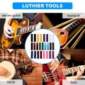 DIY Guitar Pick Punch Sheets Musicians Celluloid Guitar Pick Strips Three Thickness By 0.46/0.71/0.96cm Random Color. 