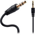 Digital Mic Cable For Amplifier DJ Console, Mixers and Guitar 1.2 Meters p38 Mono Male 6.3 mm to 3.5 mm Stereo EP Male. 