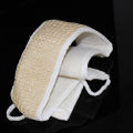 Tool Shower Loofah Strap Exfoliating Bathroom Jacuzzi Brush Clean Linen Bath Shower Tool Body Scrubber Natural. 