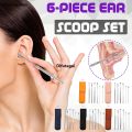 Difutagui 6 PCS Ear Wax Cleaning Remover Hot Selling Tools Stainless Steel. 