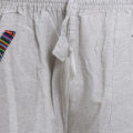Grey  Cotton Back Pocket Design Pants  For Men. 