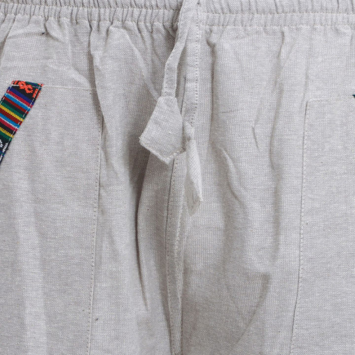 Grey%20%20Cotton%20Back%20Pocket%20Design%20Pants%20%20For%20Men%20-%20Image%203