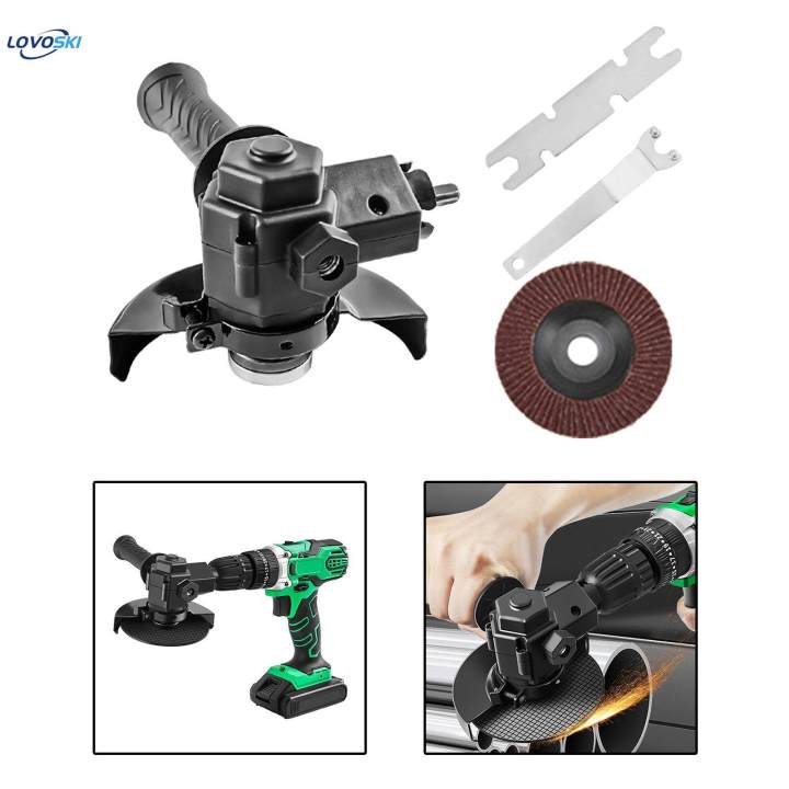 Electric Drill to Angle Grinder Conversion Accessories Set Practical Home Attachment Electric Drill Converter DIY Modified Tool